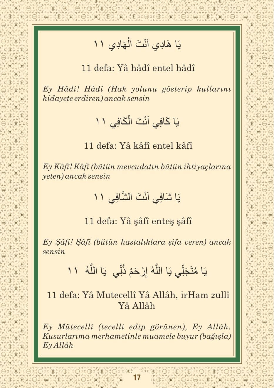 Kâdirî Dersi Sayfa 18